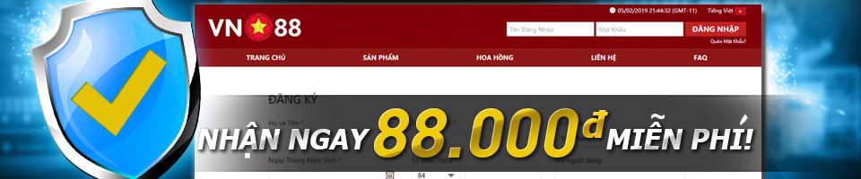 Những chương trình khuyến mãi tại Vn88