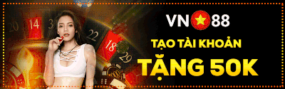 VN88 tặng 50k miễn phí vào tài khoản để cá cược thử