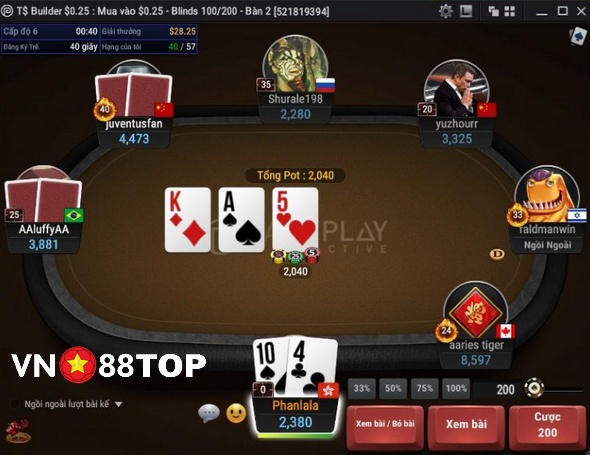 GGPoker VN88 - Phiên Bản Poker Mới - Giải Thưởng Lên Đến 40 Tỷ Đồng