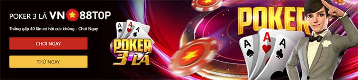 Poker 3 Lá - Khám phá cách chơi Poker 3 Lá hiệu quả