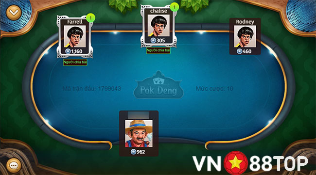 Pok Deng - Game bài thái lan siêu hấp dẫn tại nhà cái VN88