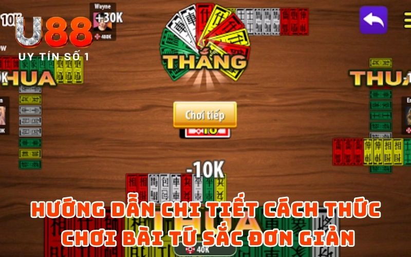 Cách Chơi Bài Tứ Sắc Dễ Hiểu, Đổi Tiền Mặt Khi Chiến Thắng Cách Chơi Bài Tứ Sắc Dễ Hiểu, Đổi Tiền Mặt Khi Chiến Thắng