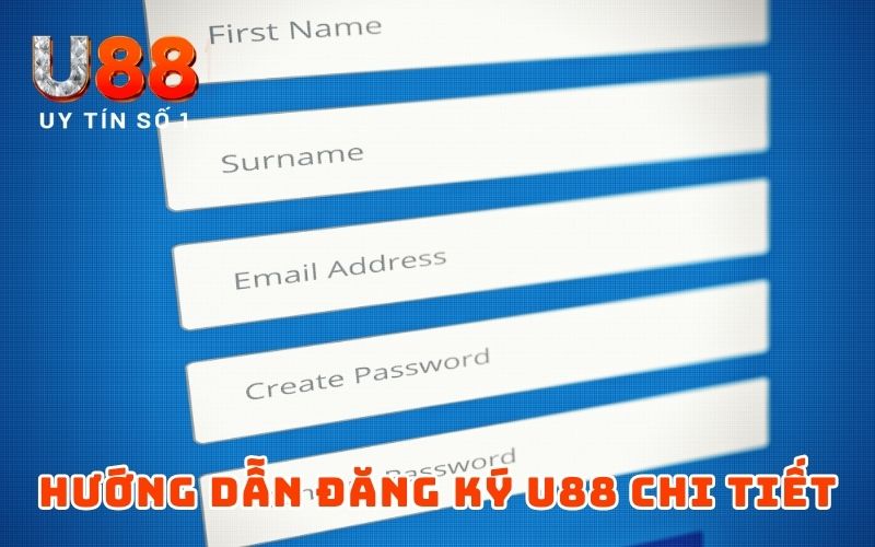 Hướng Dẫn Đăng Ký U88 - Thưởng Khủng Cho Thành Viên Mới Hướng Dẫn Đăng Ký U88 - Thưởng Khủng Cho Thành Viên Mới