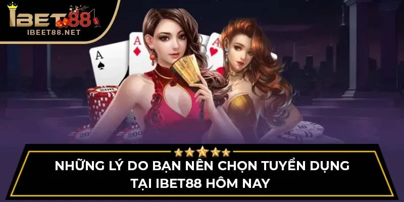 Tuyển Dụng IBET88 – Cơ Hội Vàng Phát Triển Sự Nghiệp Năm 2026 Tuyển Dụng IBET88 – Cơ Hội Vàng Phát Triển Sự Nghiệp Năm 2026