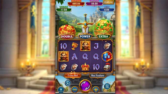 Tìm hiểu các tính năng độc đáo tại Sword of King slot - VN88